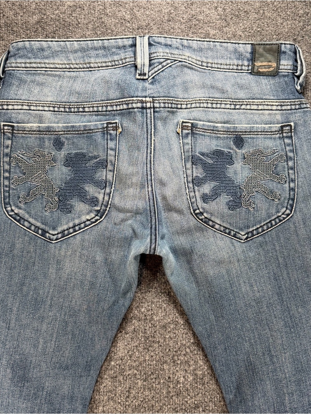 Diesel Jeans Thanaz 31 X30 Wash 0072J Vintage Y2K Italy